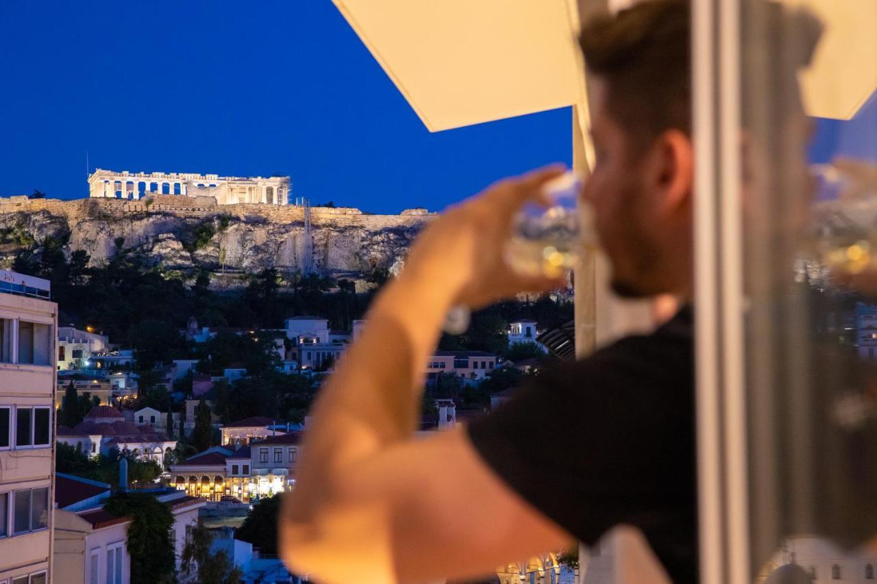 Acrolights By Night Apartment Athens Luaran gambar